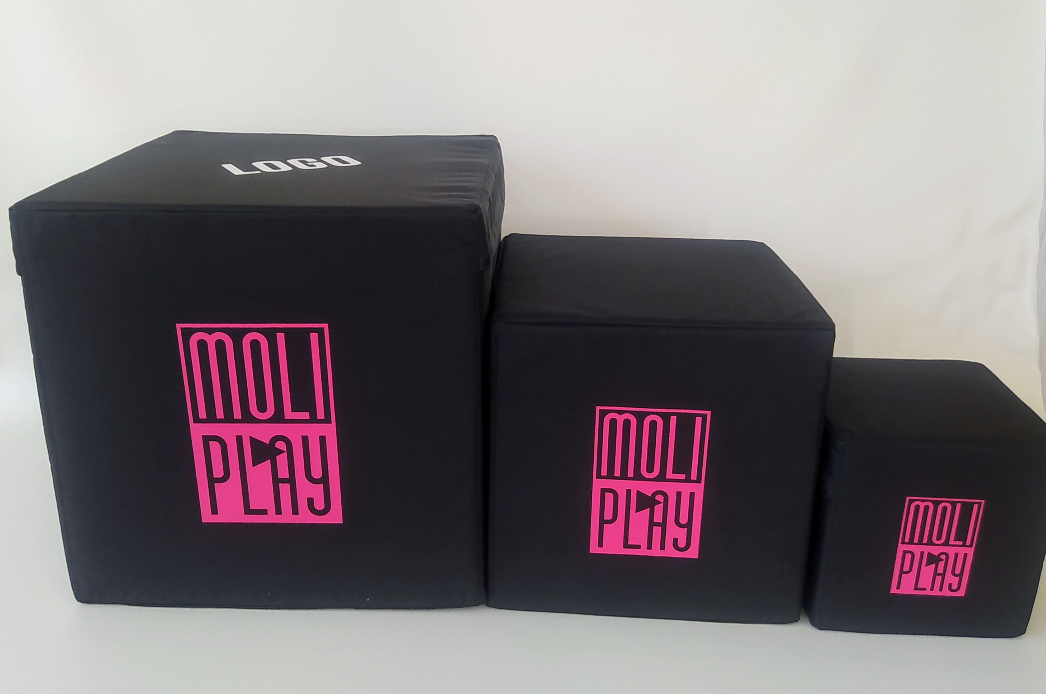 Molitanová stavebnice Moliplay outdoor 12 dílů velikost XXL s vlastním potiskem 