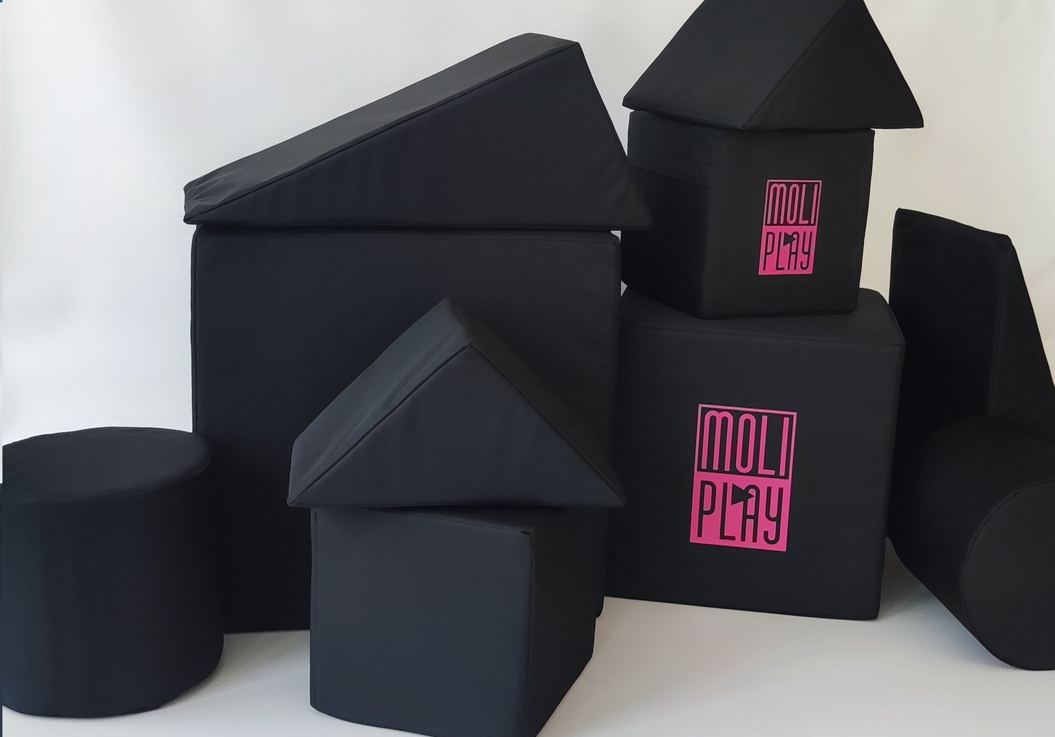 Molitanová stavebnice Moliplay outdoor 12 dílů velikost XXL s vlastním potiskem 
