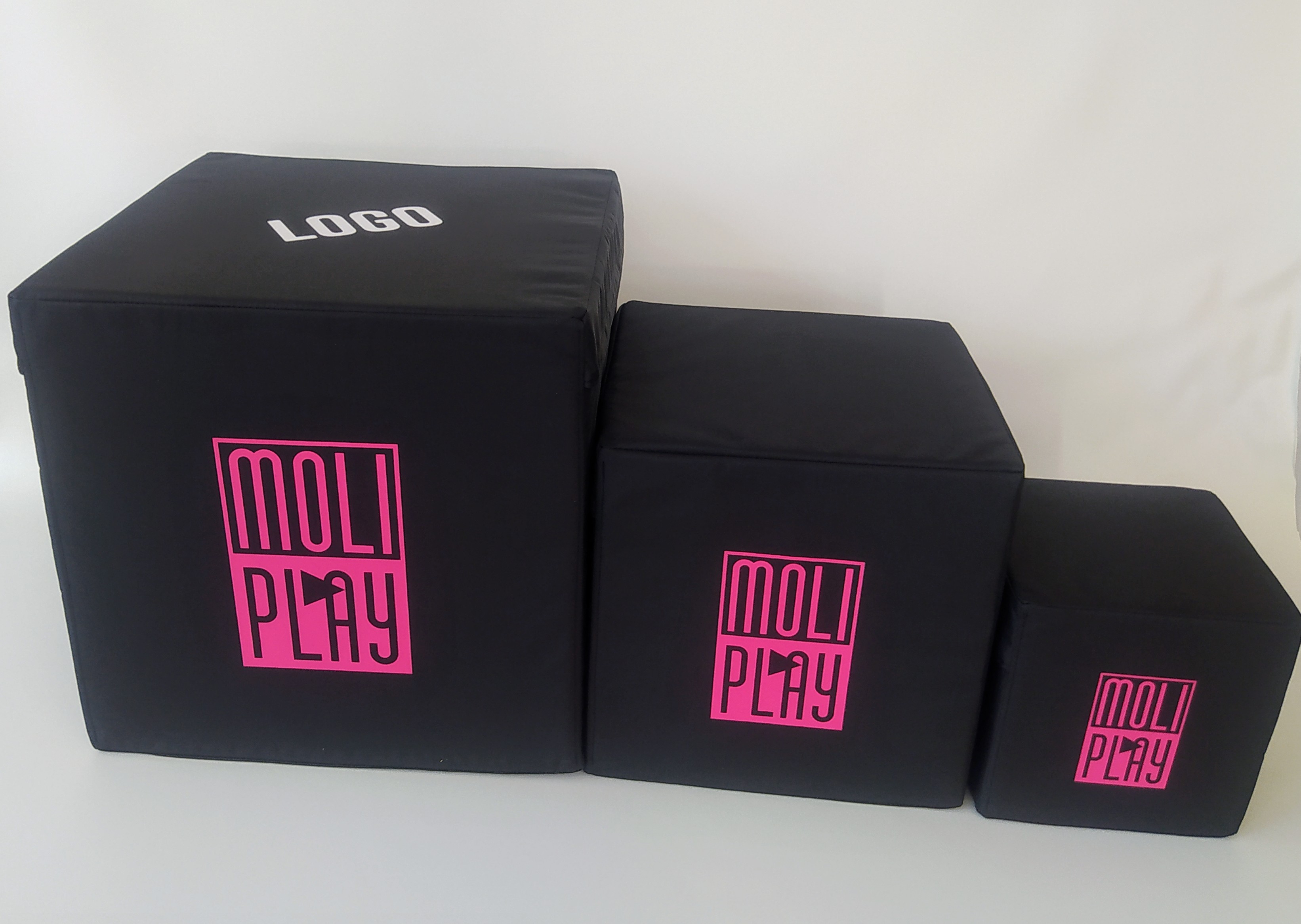 Molitanová stavebnice Moliplay outdoor 12 dílů velikost XXL s vlastním potiskem 