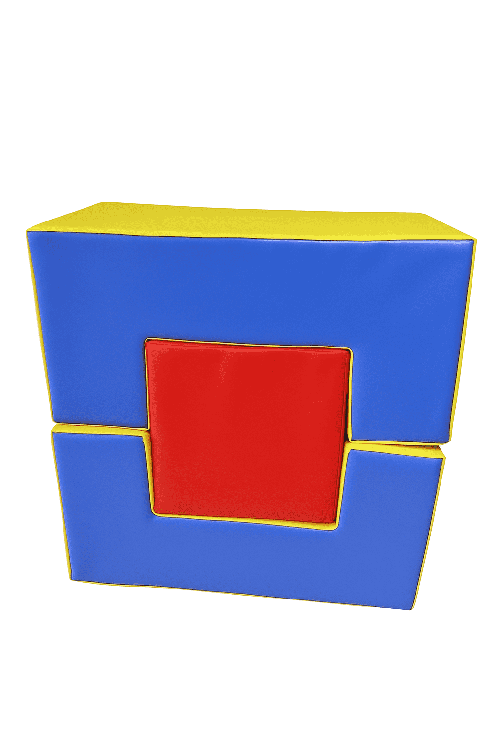 Molitanová stavebnice 2xmost + kostka Moliplay 60x30x30 koženka XXL