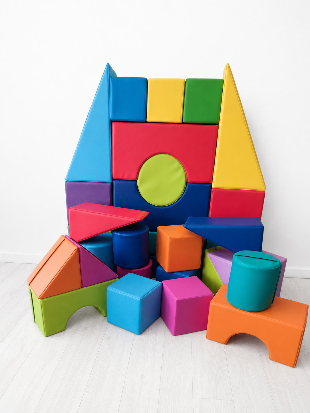 Molitanová stavebnice Moliplay Colors kombi 30 dílů 100% koženka Velikost XXL + L